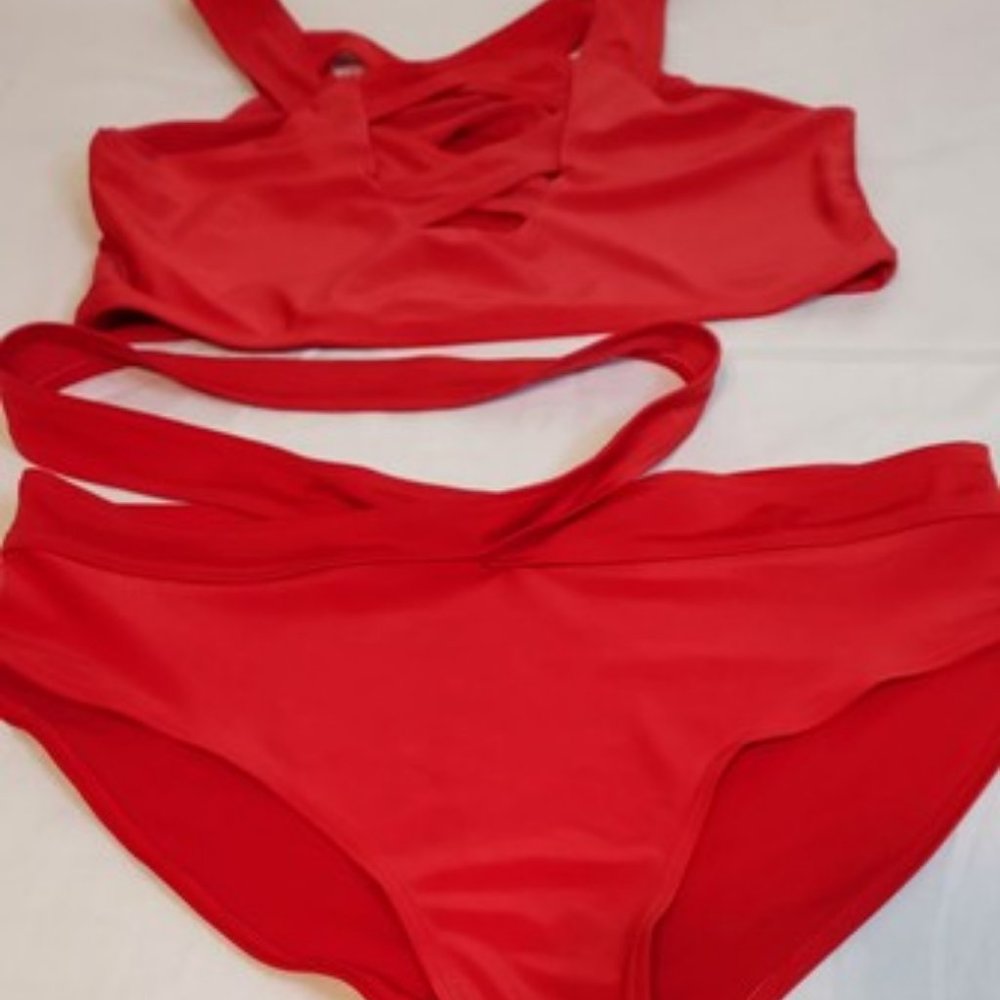 Red Bikini Set